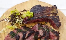 Rib-Eye, T-Bone, and Strip Steaks Cut Over One Inch