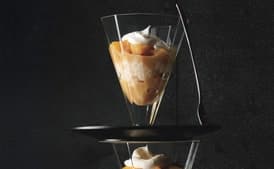 Rice Puddings with Caramel Gala Apples