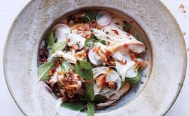 Rice Vermicelli with Chicken and Nuoc Cham