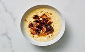 Risotto With Mushrooms and Thyme
