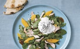 Roast Chicken and Mango Salad with Yogurt