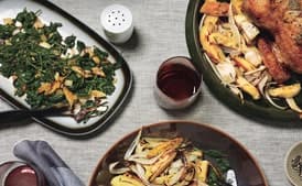 Roast Chicken with Potatoes and Onions