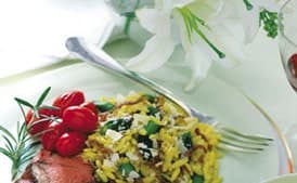 Roast Leg of Lamb with Fennel Butter