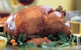 Roast Turkey with Port Gravy