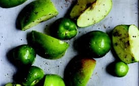Roasted Apple and Tomatillo Salsa