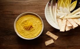 Roasted Beet Dip With Hazelnuts and Goat Cheese