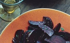Roasted Beets with Cumin and Mint