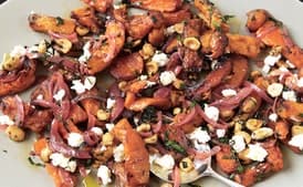 Roasted Butternut Squash with Spicy Onions