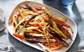 Roasted Carrots and Parsnips with Citrus Butter