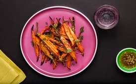 Roasted Carrots with Fennel-Brown Butter
