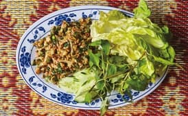 Roasted Cauliflower Larb
