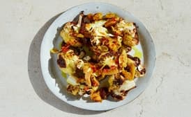 Roasted Cauliflower with Coconut-Turmeric Relish