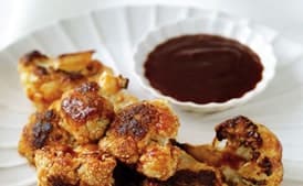 Roasted Cauliflower with Indian Barbecue Sauce