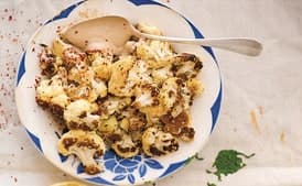 Roasted Cauliflower with Sesame