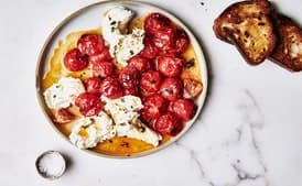 Roasted Cherry Tomato Caprese