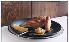 Roasted Chicken with Dijon Sauce