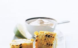 Roasted Corn with Chipotle Mayonnaise