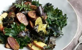 Roasted Curried Apple Potato Salad