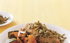 Roasted Kabocha Squash with Cumin Salt