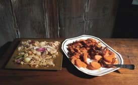 Roasted Onions with Gruyère Croutons