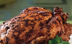 Roasted Organic Chicken with Moroccan Spices
