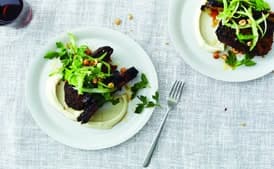 Roasted Short Ribs With Cauliflower And Celery