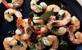Roasted Shrimp with Chile Gremolata