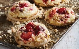 Roasted Strawberry Danish