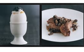 Roasted Veal Chop with Morels