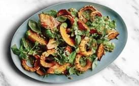 Roasted Winter Squash with Kale Pipian