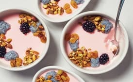 Rose and Yogurt Panna Cotta