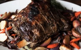 Rosemary and Thyme Braised Lamb Shoulder