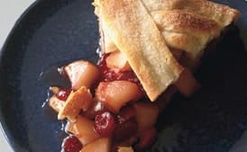 Rustic Pear-Cranberry Tart