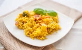 Saffron Steamed Plain Basmati Rice