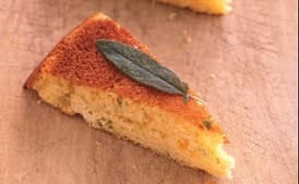 Sage and Honey Skillet Cornbread