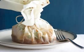 Sake Sea Bass in Parchment