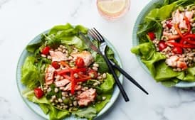 Salmon Salad with Beans