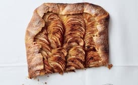 Salted-Butter Apple Galette with Maple Whipped Cream
