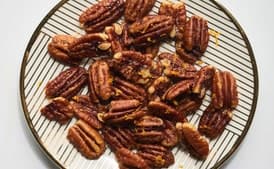 Salted Buttered Pecans with Orange and Nutmeg