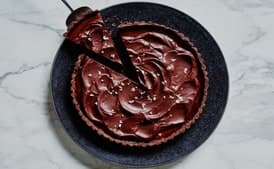 Salted Caramel–Chocolate Tart