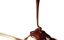 Salted-Caramel Semifreddo with Hot Fudge