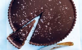 Salted Chocolate Caramel Tart