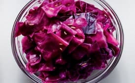 Salted Red Cabbage