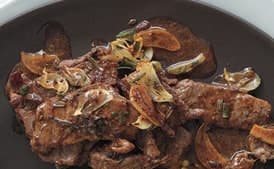 Sautéed Beef with White Wine and Rosemary