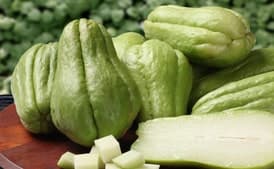 Sauteed Chayote with Garlic and Herbs