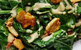 Sautéed Collard Greens with Caramelized Miso Butter