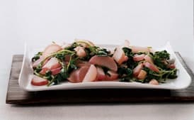 Sauteed Radishes and Watercress