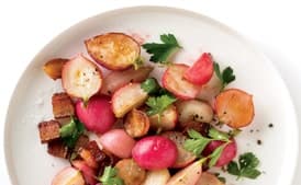 Sautéed Radishes with Bacon