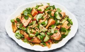 Cantaloupe and Cucumber Salad