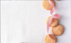 Savory Parmesan Shortbread Rounds